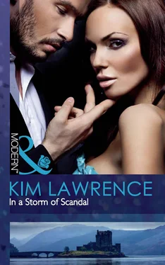 Kim Lawrence In a Storm of Scandal