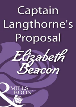 Elizabeth Beacon Captain Langthorne's Proposal обложка книги