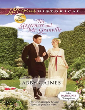 Abby Gaines The Governess and Mr. Granville обложка книги