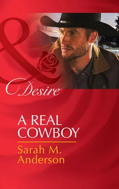 Sarah M. Anderson A Real Cowboy обложка книги