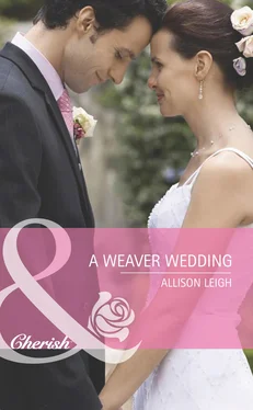 Allison Leigh A Weaver Wedding обложка книги