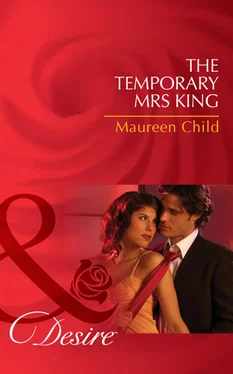Maureen Child The Temporary Mrs King обложка книги