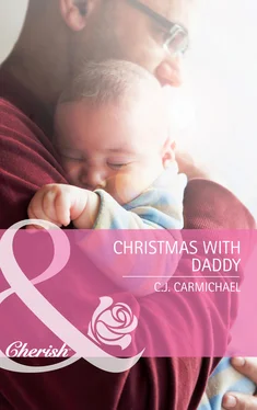 C.J. Carmichael Christmas with Daddy обложка книги