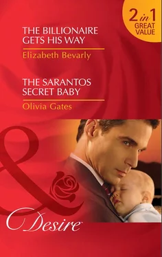 Olivia Gates The Billionaire Gets His Way / The Sarantos Secret Baby обложка книги