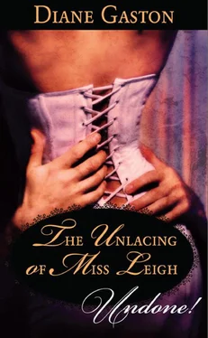 Diane Gaston The Unlacing of Miss Leigh обложка книги
