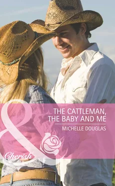 Michelle Douglas The Cattleman, The Baby and Me обложка книги