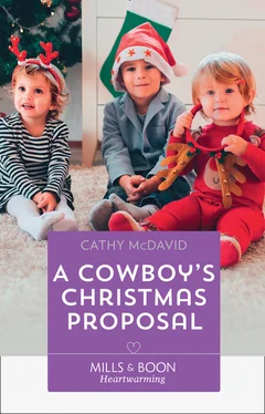 Cathy Mcdavid A Cowboy's Christmas Proposal обложка книги