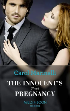 Carol Marinelli The Innocent's Shock Pregnancy обложка книги