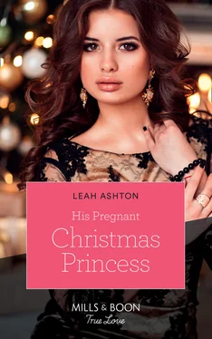 Leah Ashton His Pregnant Christmas Princess обложка книги