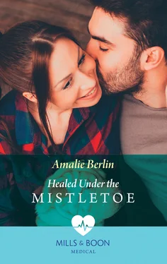 Amalie Berlin Healed Under The Mistletoe обложка книги