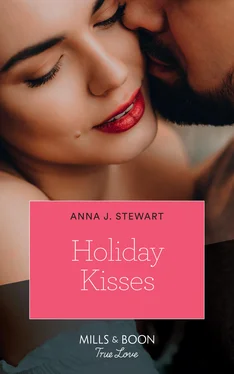 Anna J. Holiday Kisses обложка книги