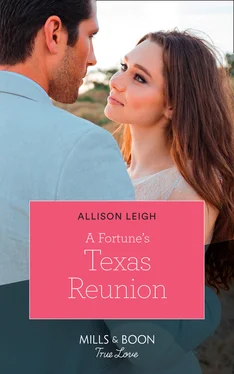 Allison Leigh A Fortune's Texas Reunion обложка книги