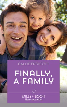 Callie Endicott Finally, A Family обложка книги