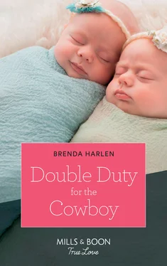 Brenda Harlen Double Duty For The Cowboy обложка книги