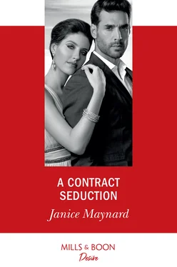 Janice Maynard A Contract Seduction обложка книги