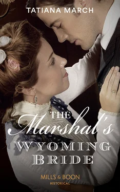 Tatiana March The Marshal's Wyoming Bride обложка книги