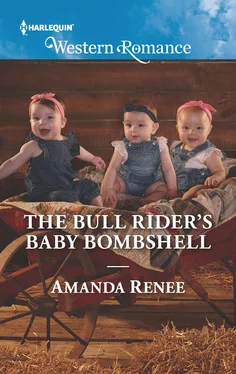 Amanda Renee The Bull Rider's Baby Bombshell обложка книги