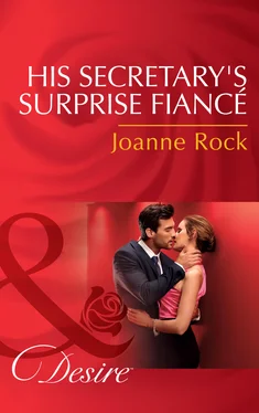 Joanne Rock His Secretary's Surprise Fiancé обложка книги