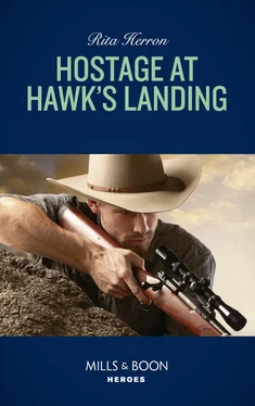 Rita Herron Hostage At Hawk's Landing обложка книги