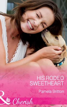 Pamela Britton His Rodeo Sweetheart обложка книги