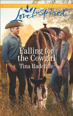 Tina Radcliffe Falling For The Cowgirl обложка книги