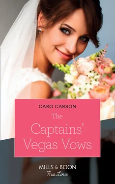 Caro Carson The Captains' Vegas Vows обложка книги