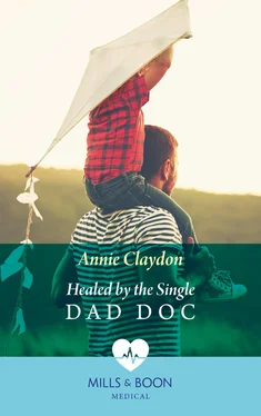 Annie Claydon Healed By The Single Dad Doc обложка книги