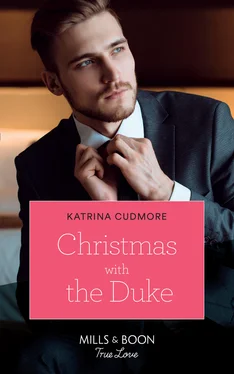 Katrina Cudmore Christmas With The Duke обложка книги