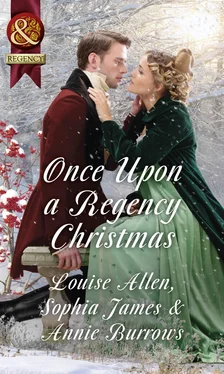 Louise Allen Once Upon A Regency Christmas обложка книги