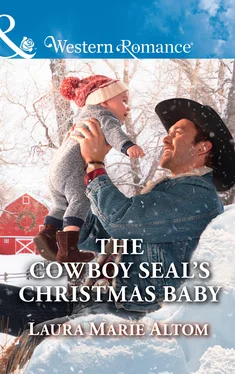 Laura Marie The Cowboy Seal's Christmas Baby обложка книги