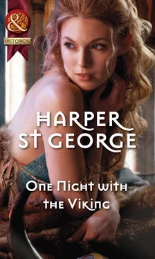 Harper St. George One Night With The Viking обложка книги