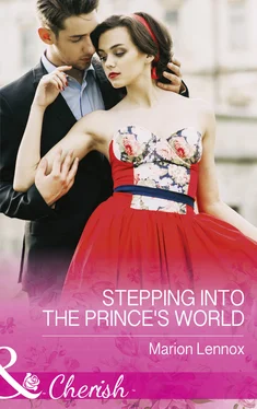 Marion Lennox Stepping Into The Prince's World обложка книги