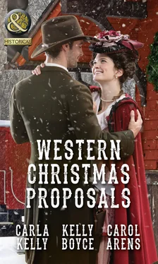 Carla Kelly Western Christmas Proposals обложка книги