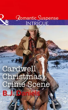 B.J. Daniels Cardwell Christmas Crime Scene обложка книги