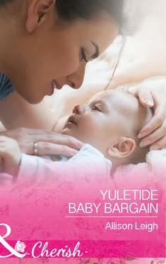 Allison Leigh Yuletide Baby Bargain обложка книги
