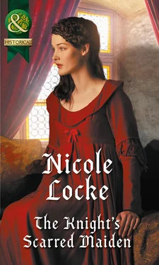 Nicole Locke The Knight's Scarred Maiden обложка книги