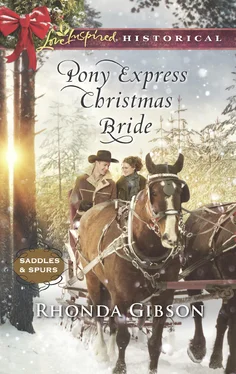 Rhonda Gibson Pony Express Christmas Bride обложка книги
