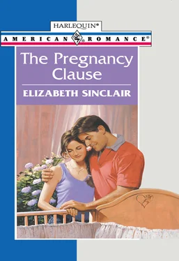 Elizabeth Sinclair The Pregnancy Clause обложка книги