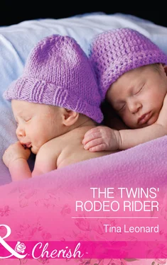 Tina Leonard The Twins' Rodeo Rider обложка книги