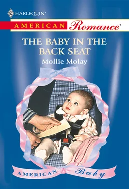 Mollie Molay The Baby In The Back Seat обложка книги