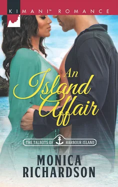 Monica Richardson An Island Affair обложка книги