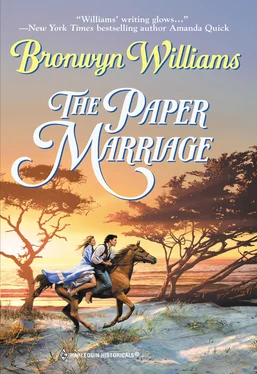 Bronwyn Williams The Paper Marriage обложка книги