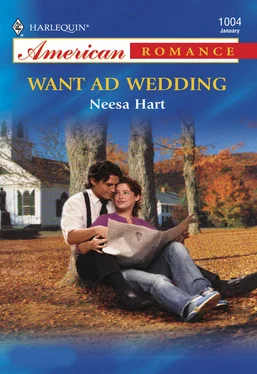 Neesa Hart Want Ad Wedding обложка книги