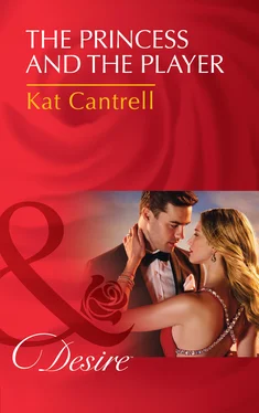 Kat Cantrell The Princess and the Player обложка книги