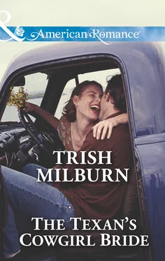 Trish Milburn The Texan's Cowgirl Bride обложка книги