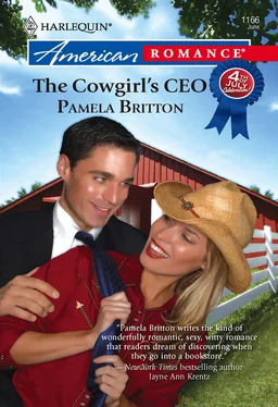 Pamela Britton The Cowgirl's CEO обложка книги