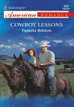 Pamela Britton Cowboy Lessons обложка книги