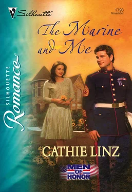 Cathie Linz The Marine And Me обложка книги