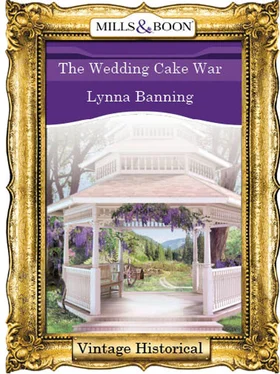 Lynna Banning The Wedding Cake War обложка книги