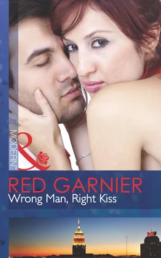 Red Garnier Wrong Man, Right Kiss обложка книги